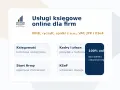 Usługi księgowe online dla firm: KPIR, ryczałt, spółki, VAT, JPK, KSeF. Dowiedz się, jak samemu prowadzić księgowość ryczałt.