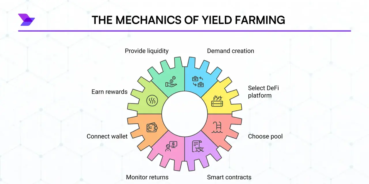 Mechanika yield farming: od wyboru platformy DeFi, przez smart kontrakty, aż po monitorowanie zysków i nagród. To klucz do efektywnego harvest finance.