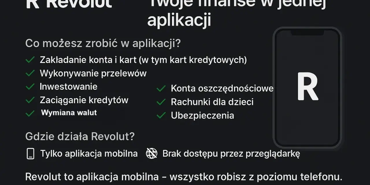 Revolut: aplikacja mobilna do zarządzania finansami, inwestowania i wymiany walut. Przyszłe revolut ipo może być dostępne w tej aplikacji.