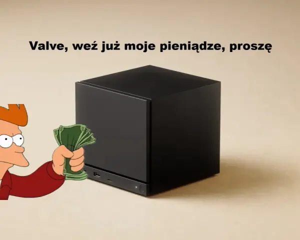 Fry z Futuramy oferuje Valve pieniądze, błagając o steam akcje.