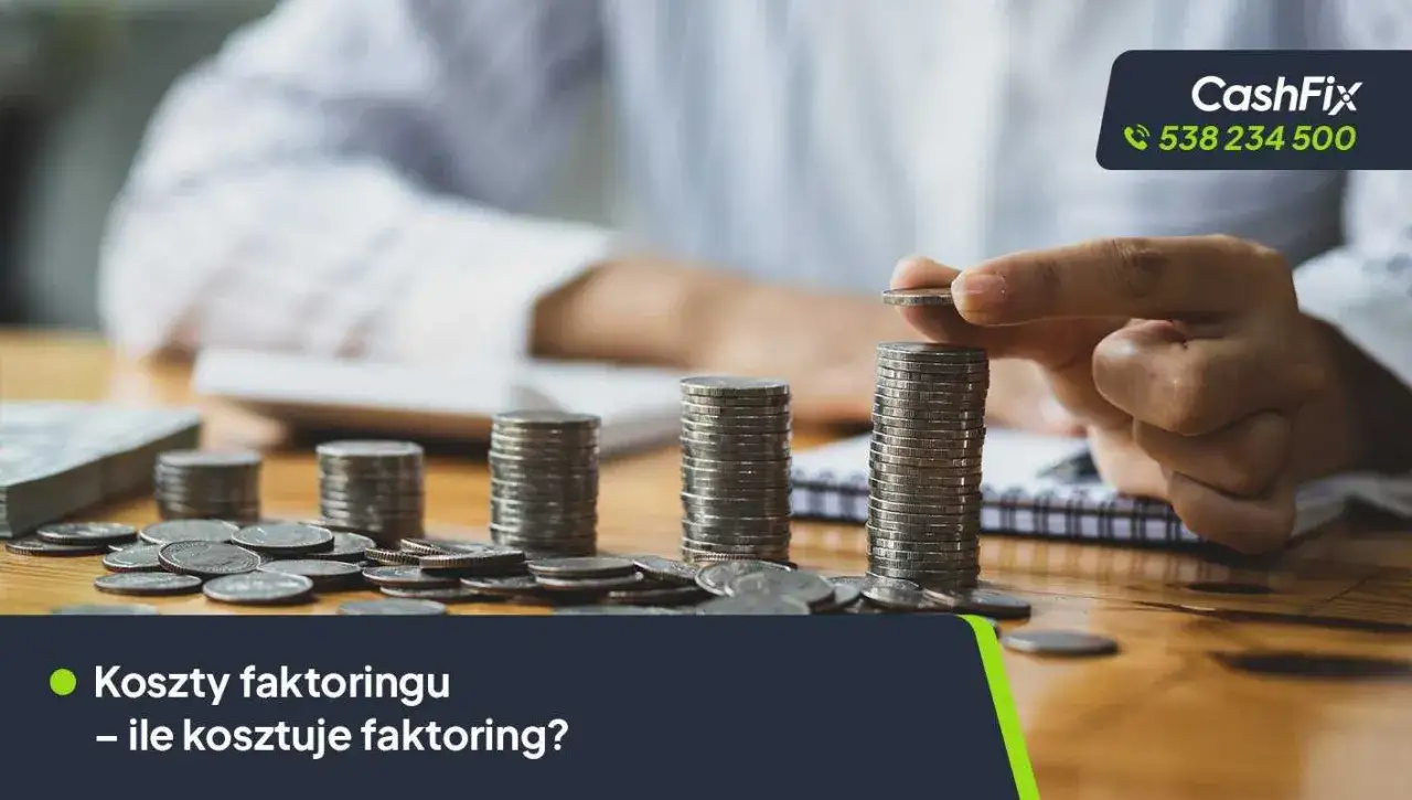 Koszty faktoringu &ndash; ile kosztuje faktoring? Stosy monet symbolizują finanse i inwestycje.